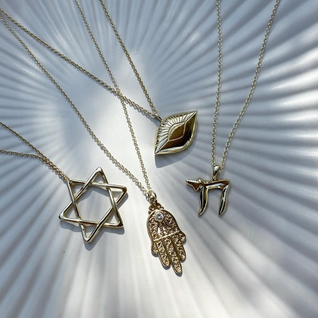 Gold Hamsa Necklace - atua-studio