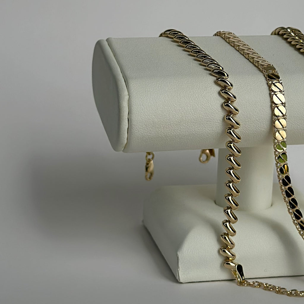 Gold ZigZag Bracelet - atua-studio