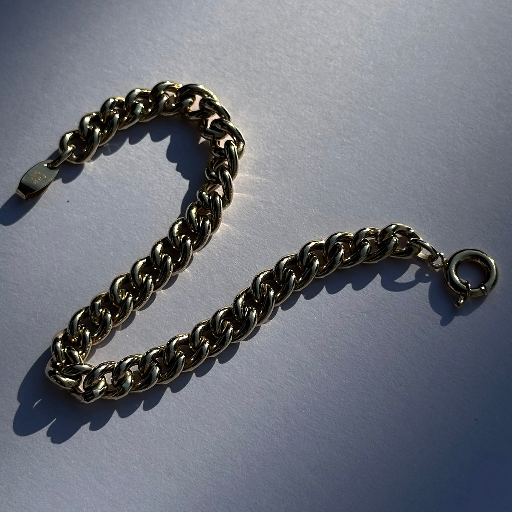 Gold Chunk Bracelet - atua-studio