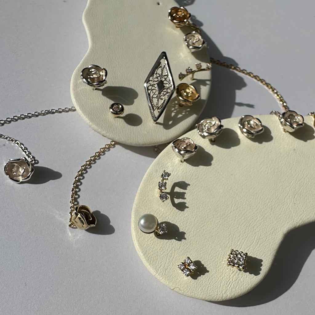 Piercing Trio Gold Earring - atua-studio