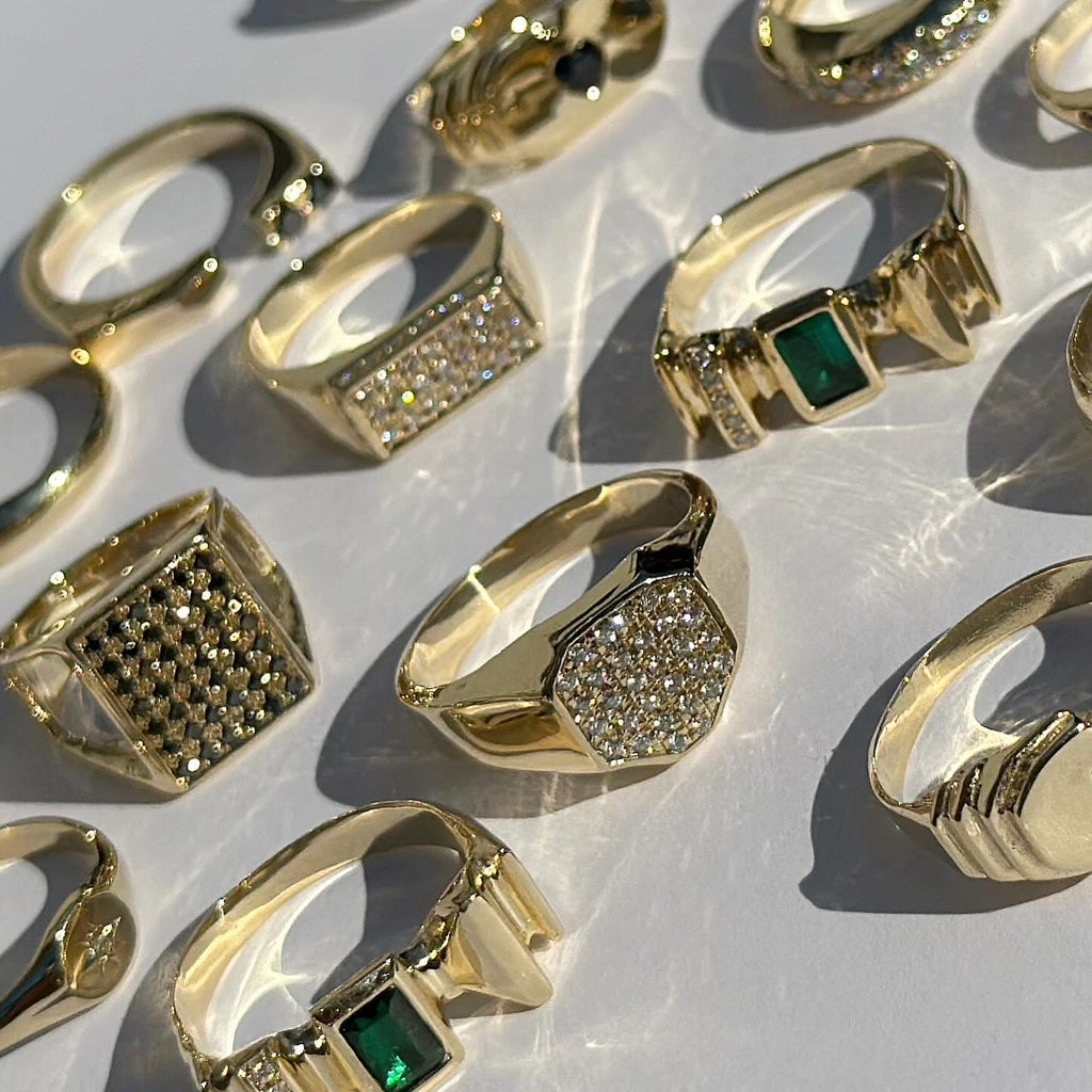 Gold Aria Ring - atua-studio