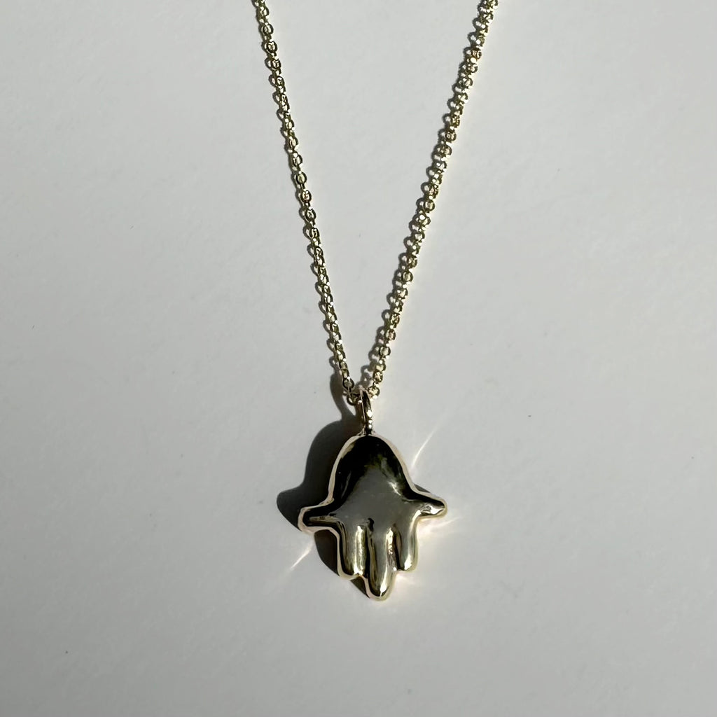 Hamsa Charm Necklace - atua-studio