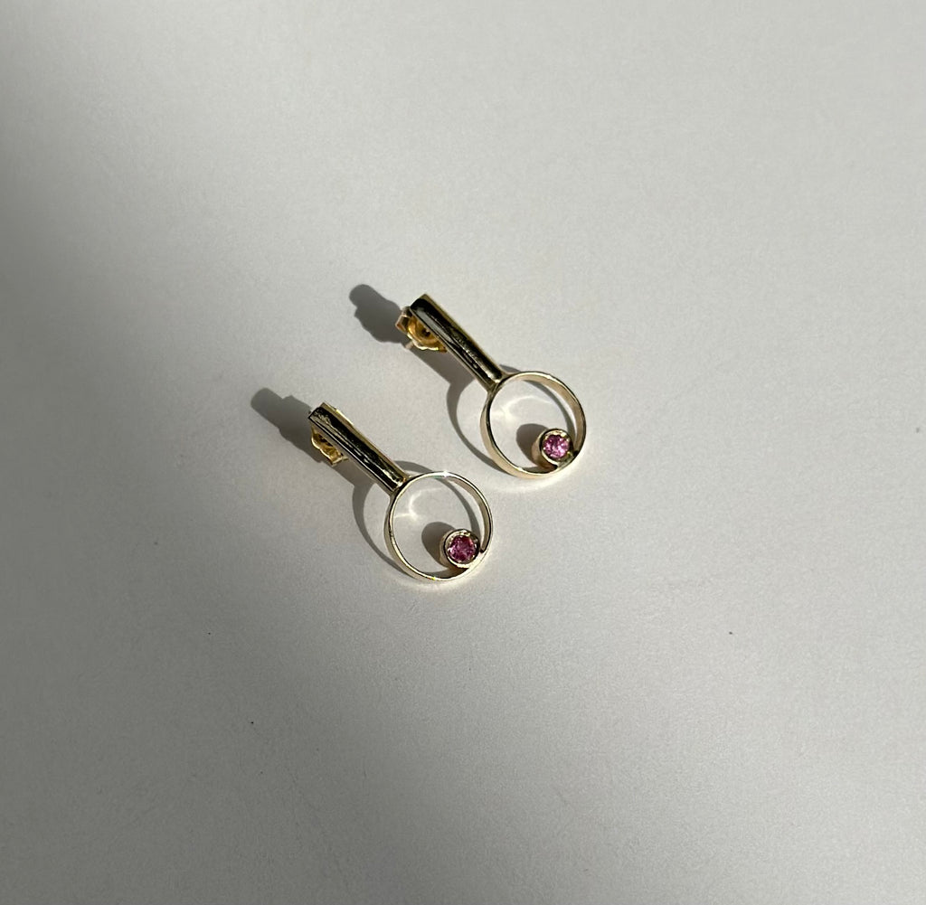 Gold Luna Earrings - atua-studio