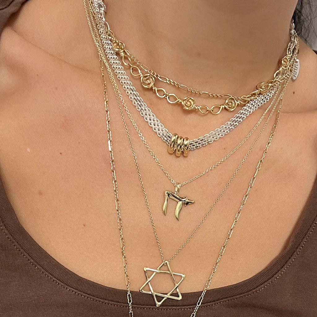 Trio Gold Necklace - atua-studio
