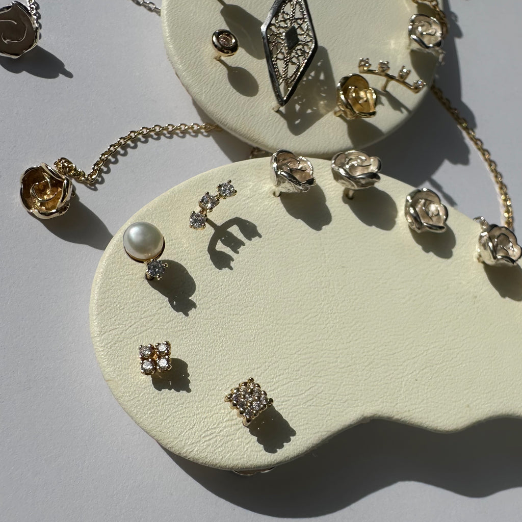 Pearl Gold Piering - atua-studio