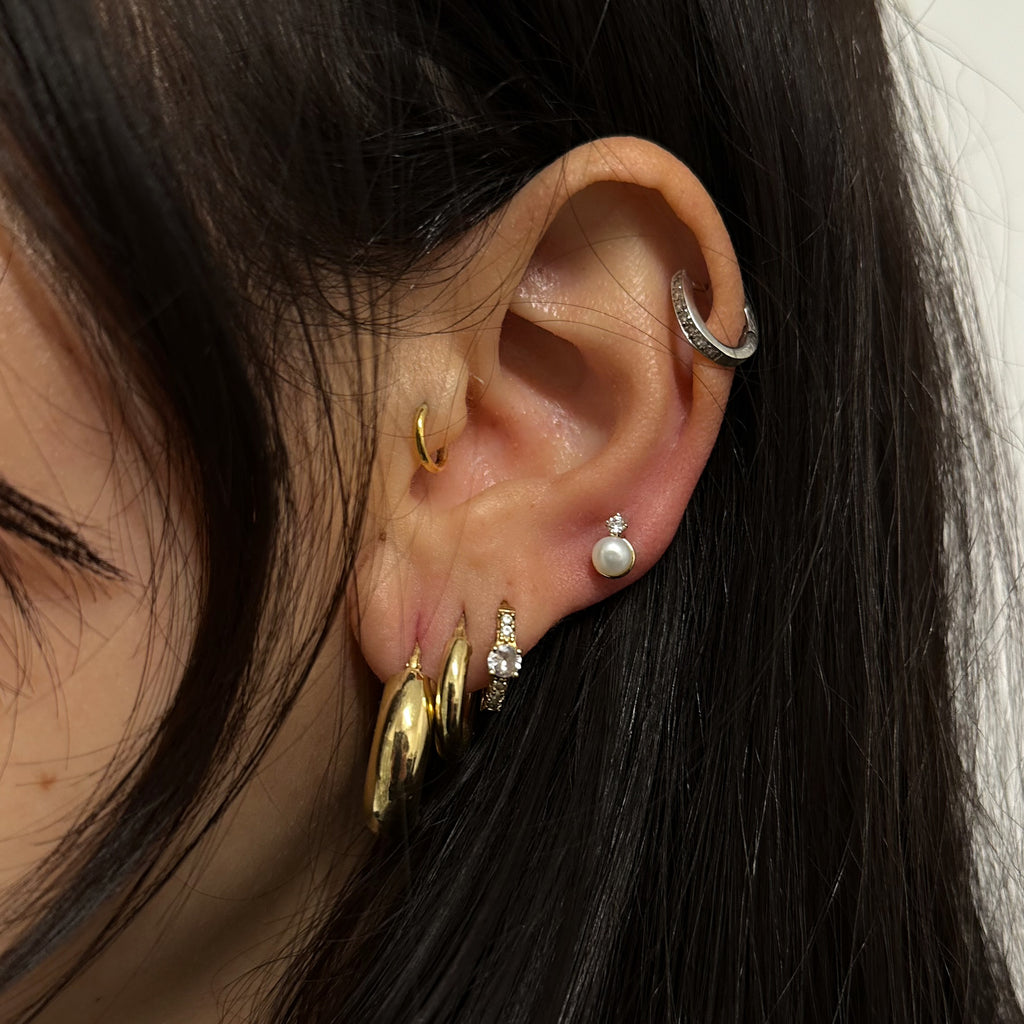 Pearl Gold Piering - atua-studio
