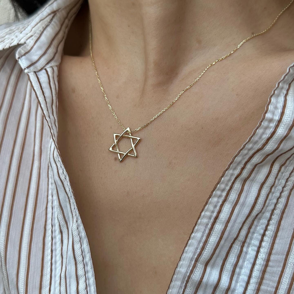 Mini Magen David Neckalce - atua-studio