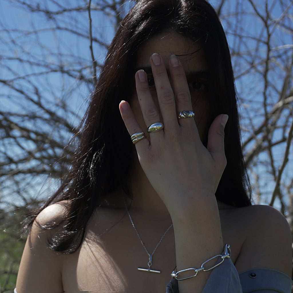 T-bar necklace - atua-studio