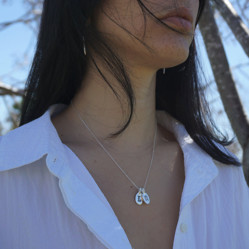 Tag necklace - atua-studio