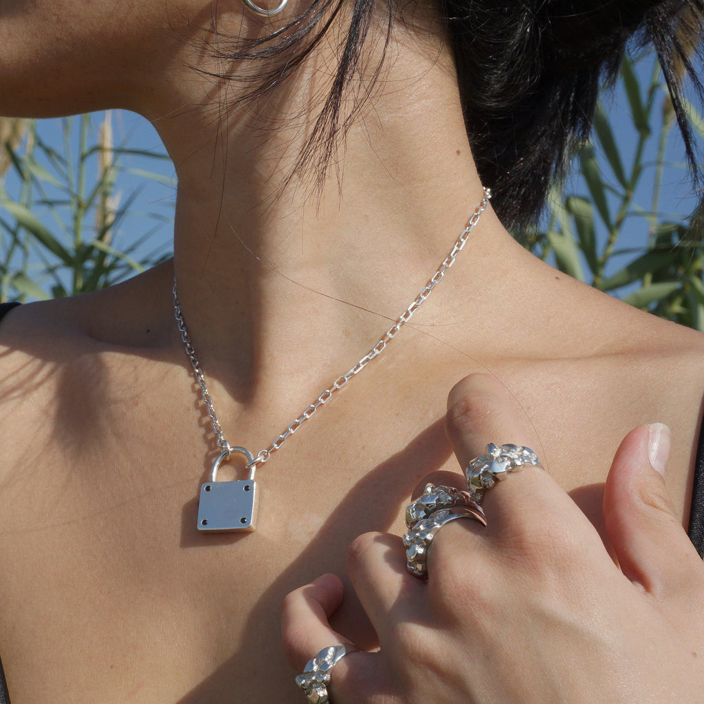 Lock Necklace - atua-studio
