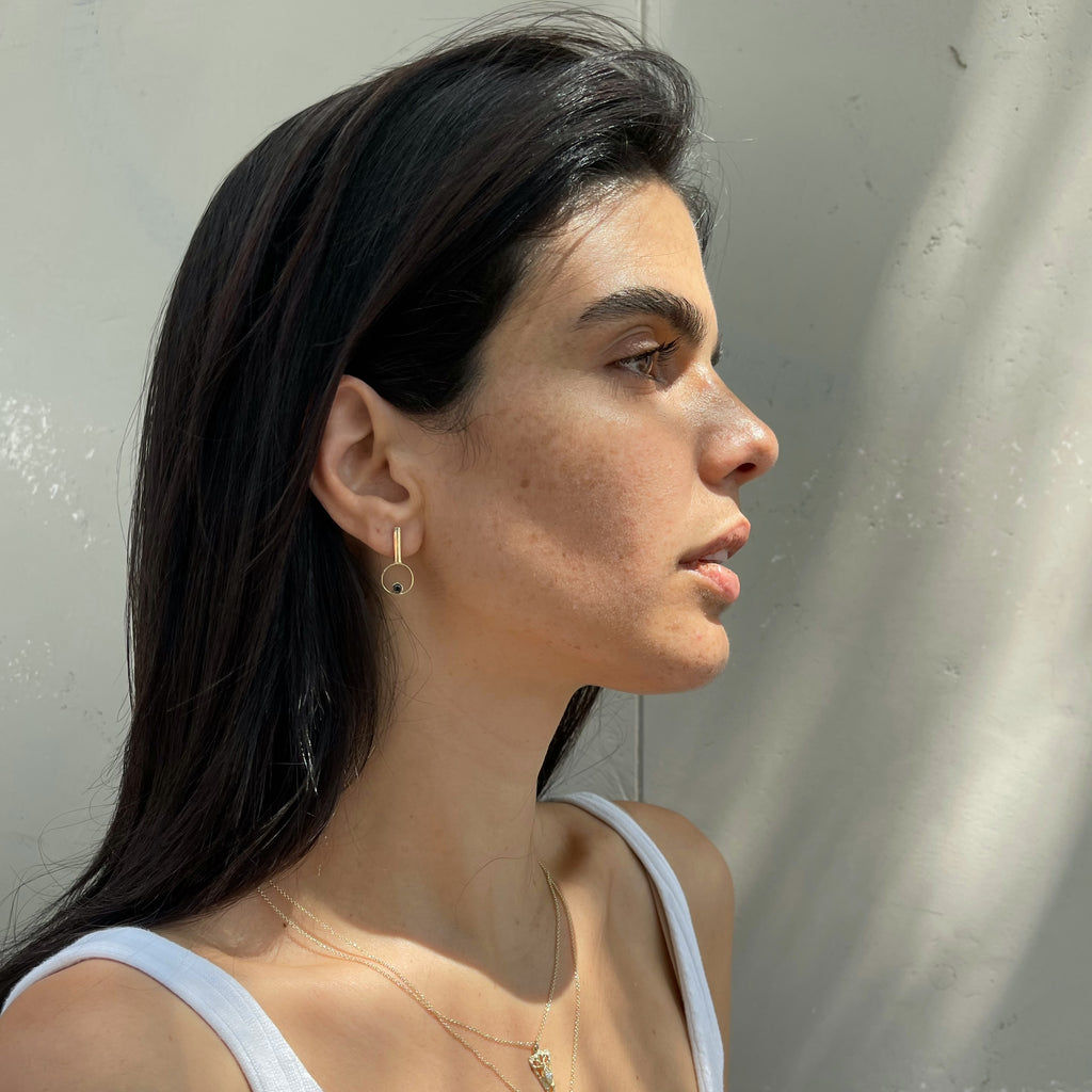 Gold Luna Earrings - atua-studio