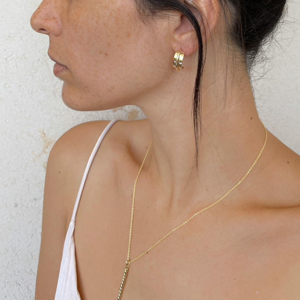 Gold Matilda Earrings - atua-studio