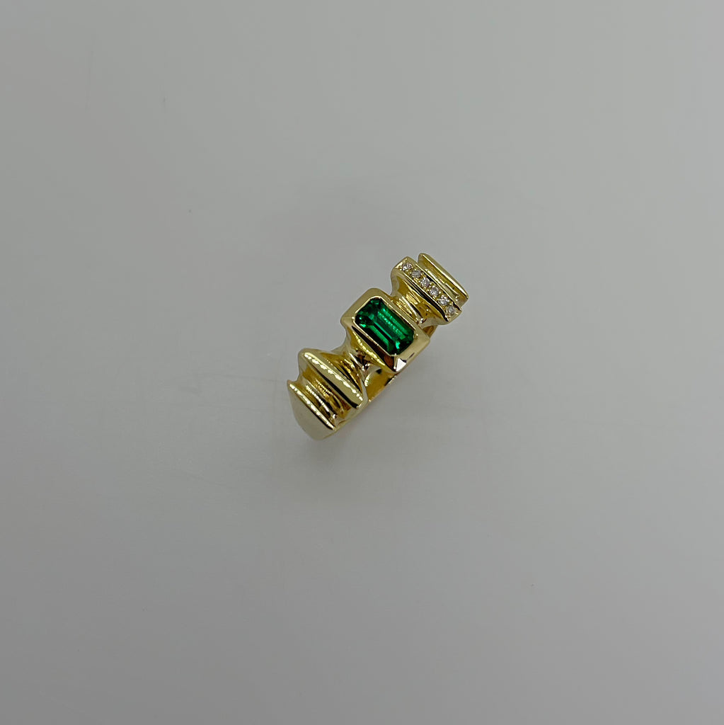 Gold Aria Ring - atua-studio