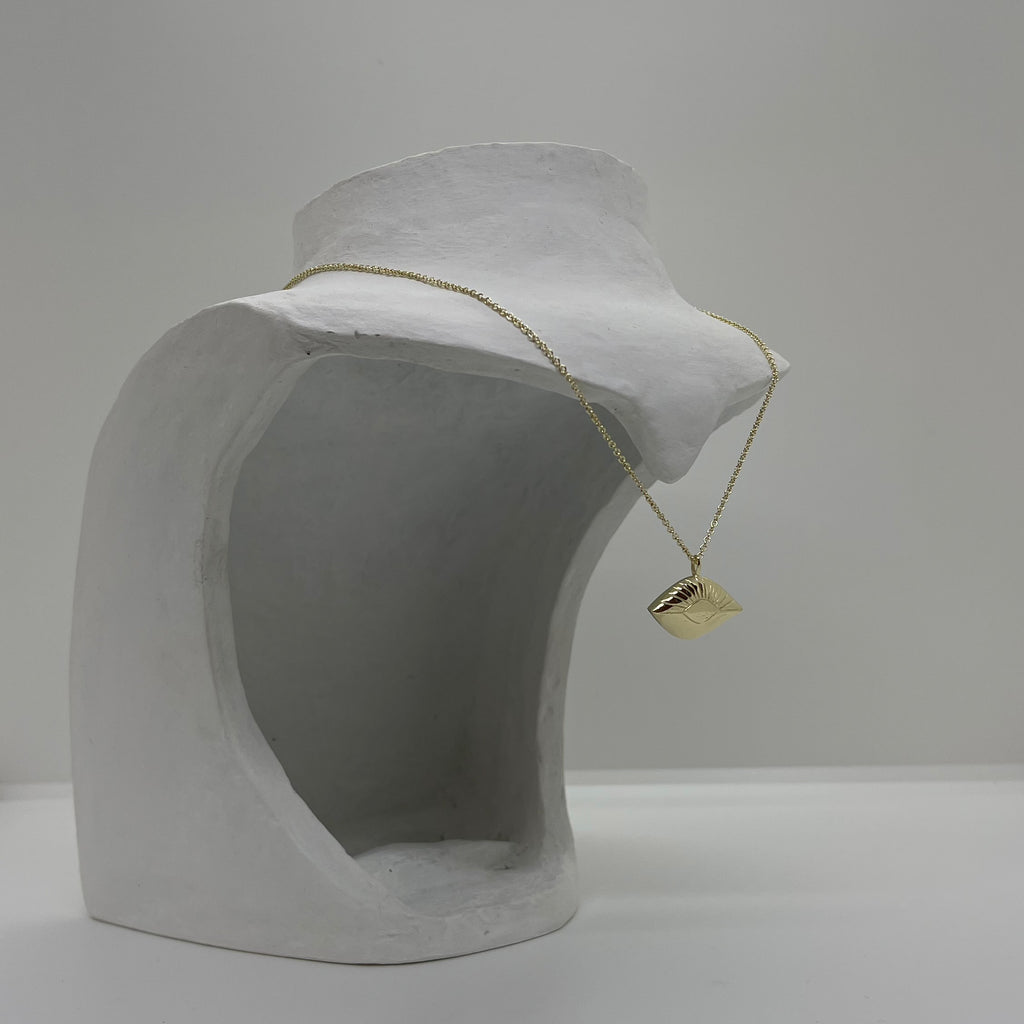 Gold Evil Eye Necklace - atua-studio