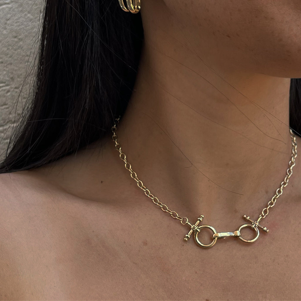 Gold Mila Choker - atua-studio