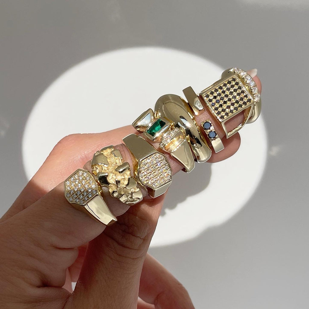 Gold Cora Ring - atua-studio